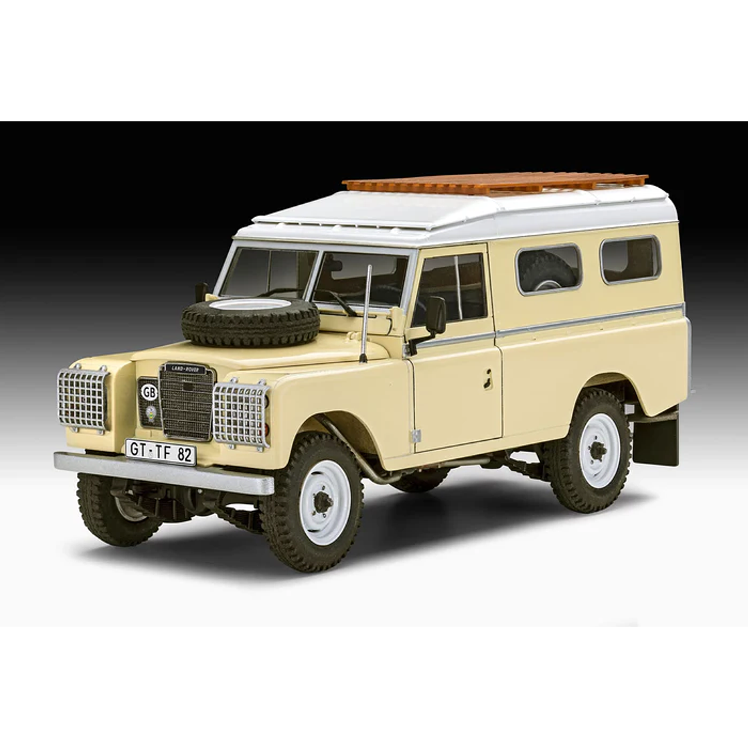 Vehículo para Armar Land Rover Series Iii Lwb( Commercial )1/24 9