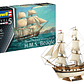 Barco para Armar Darwins Historical Discovery  barque H.M.S. Beagle 1/96 - Miniatura 1