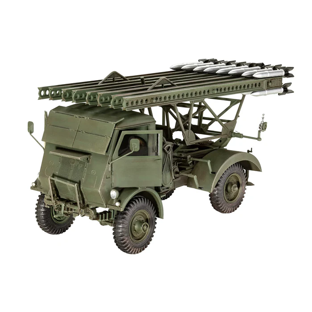 Para armar W.O.T. 8 Bm-13-16 Katyusha/Cargo 1/35 2