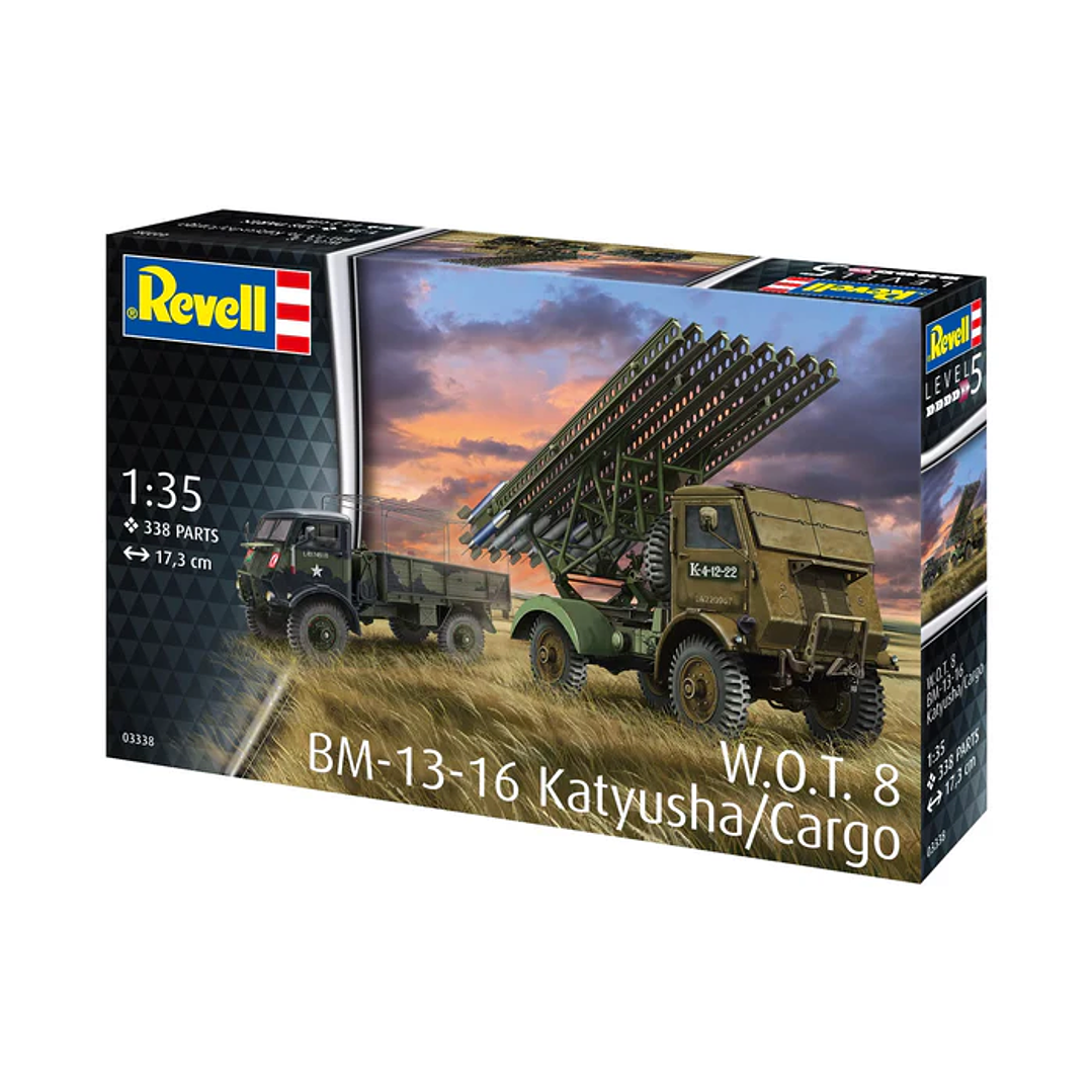 Para armar W.O.T. 8 Bm-13-16 Katyusha/Cargo 1/35 10