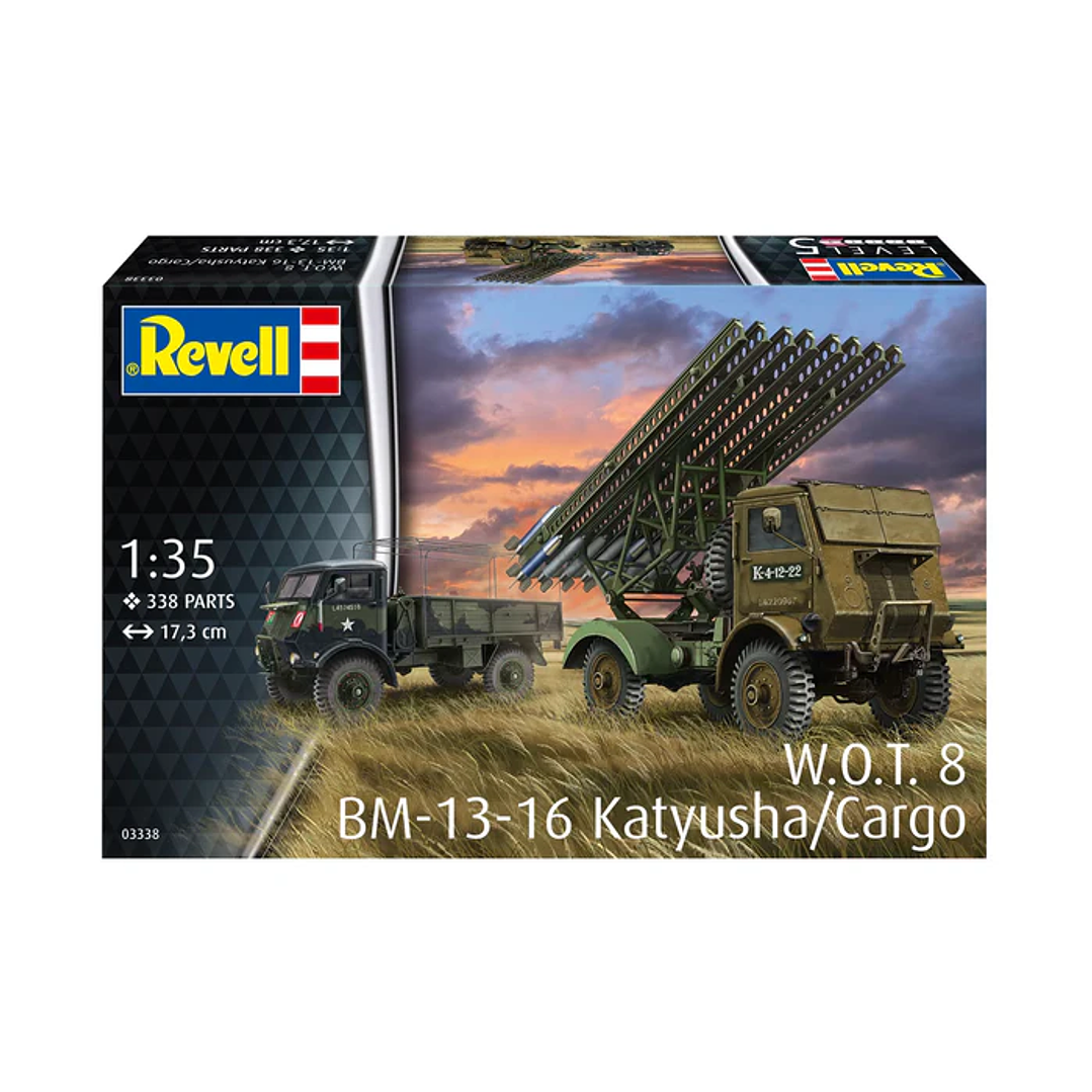 Para armar W.O.T. 8 Bm-13-16 Katyusha/Cargo 1/35 11
