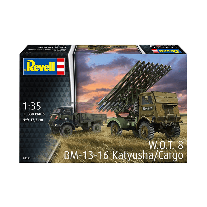Para armar W.O.T. 8 Bm-13-16 Katyusha/Cargo 1/35 11