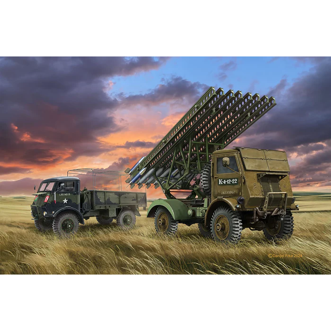 Para armar W.O.T. 8 Bm-13-16 Katyusha/Cargo 1/35 9