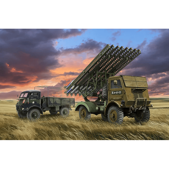 Para armar W.O.T. 8 Bm-13-16 Katyusha/Cargo 1/35 9