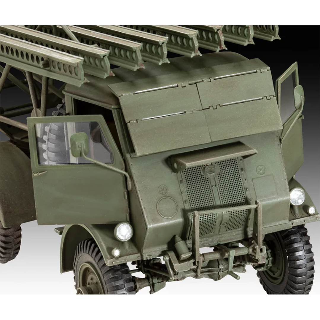 Para armar W.O.T. 8 Bm-13-16 Katyusha/Cargo 1/35 5