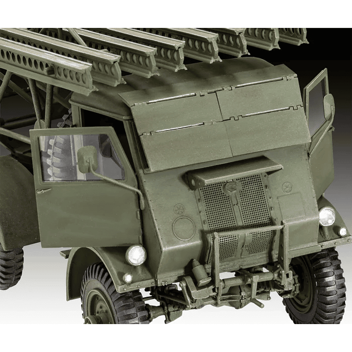 Para armar W.O.T. 8 Bm-13-16 Katyusha/Cargo 1/35 5