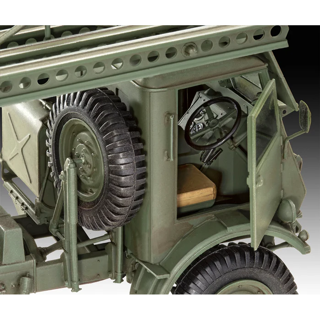 Para armar W.O.T. 8 Bm-13-16 Katyusha/Cargo 1/35 3