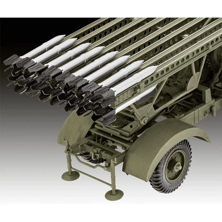 Para armar W.O.T. 8 Bm-13-16 Katyusha/Cargo 1/35 4