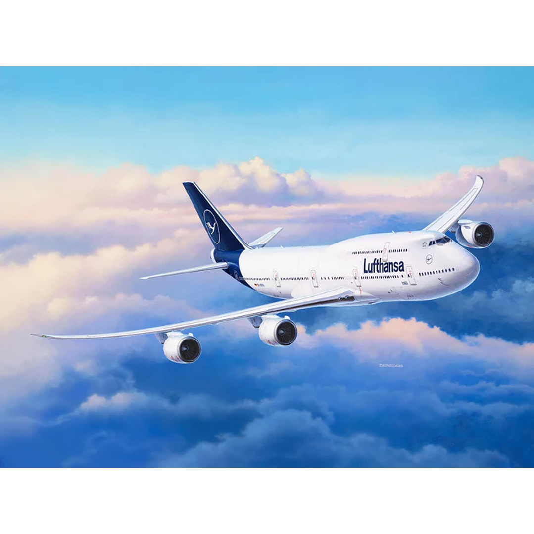 Para armar Boeing 747-8 Lufthansa New Livery 1/144 9