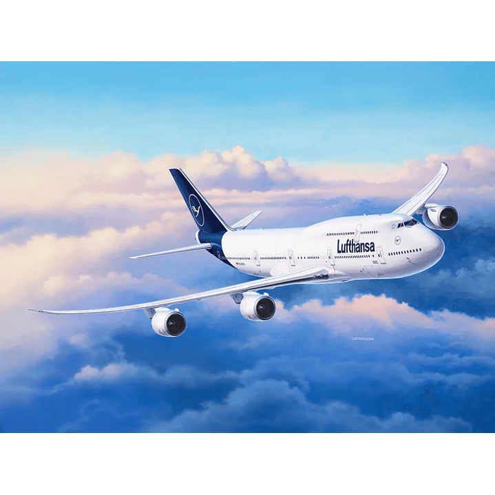 Para armar Boeing 747-8 Lufthansa New Livery 1/144 9