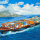 Para armar Container Ship Colombo Express 1/700 - Miniatura 7
