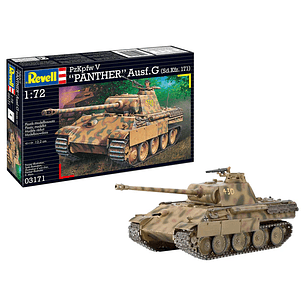 Para armar Pzkpfw V Panther Ausf.G 1/72