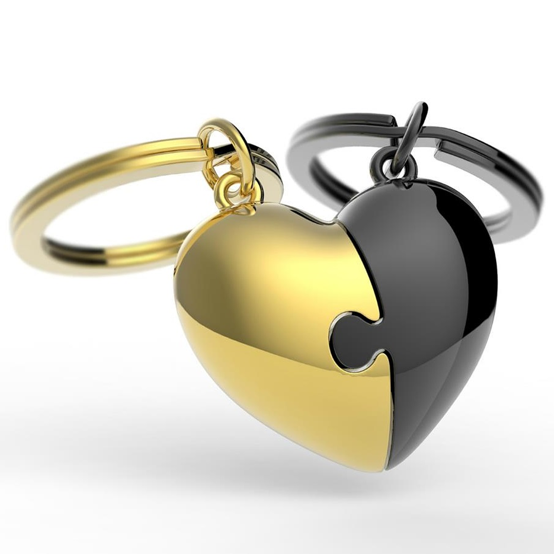   Llavero Puzzle Corazon 2