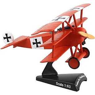 Avión Colección  Fokker Dr.I 1/63 Red Baron Von Rich
