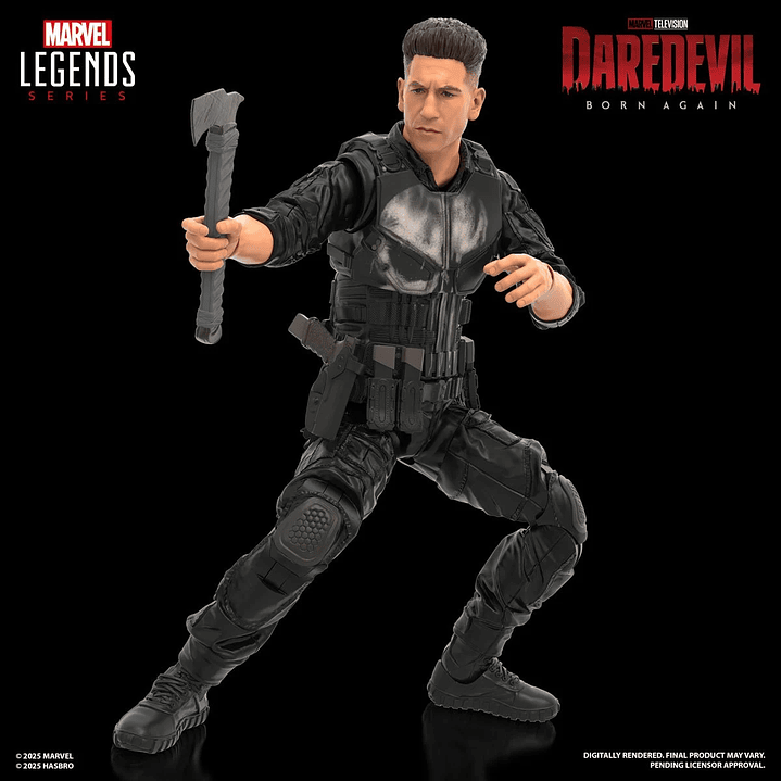 Figura Colección  Daredevil: Born Again Series Punish 1
