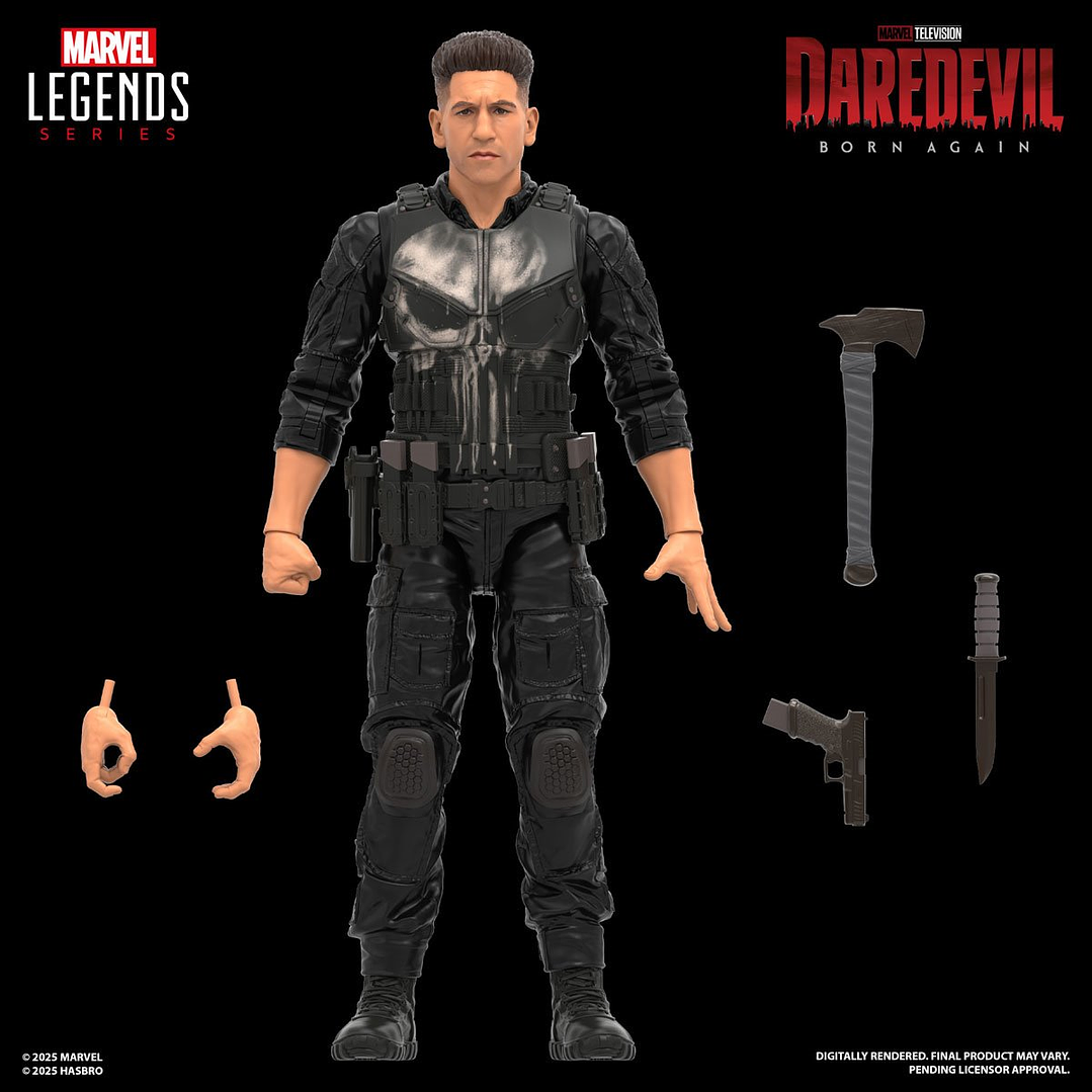 Figura Colección  Daredevil: Born Again Series Punish 4
