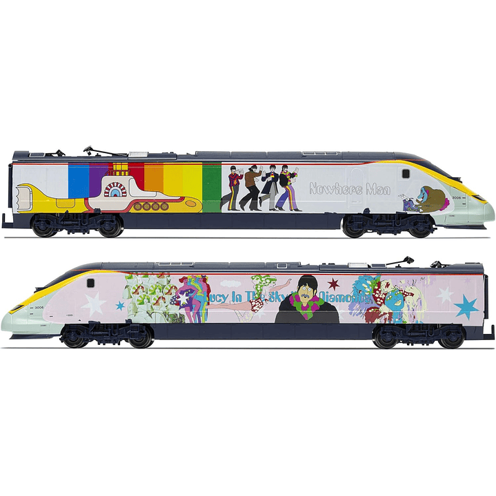 Tren Eléctrico Eurostar Yellow Submarine Train Set 3