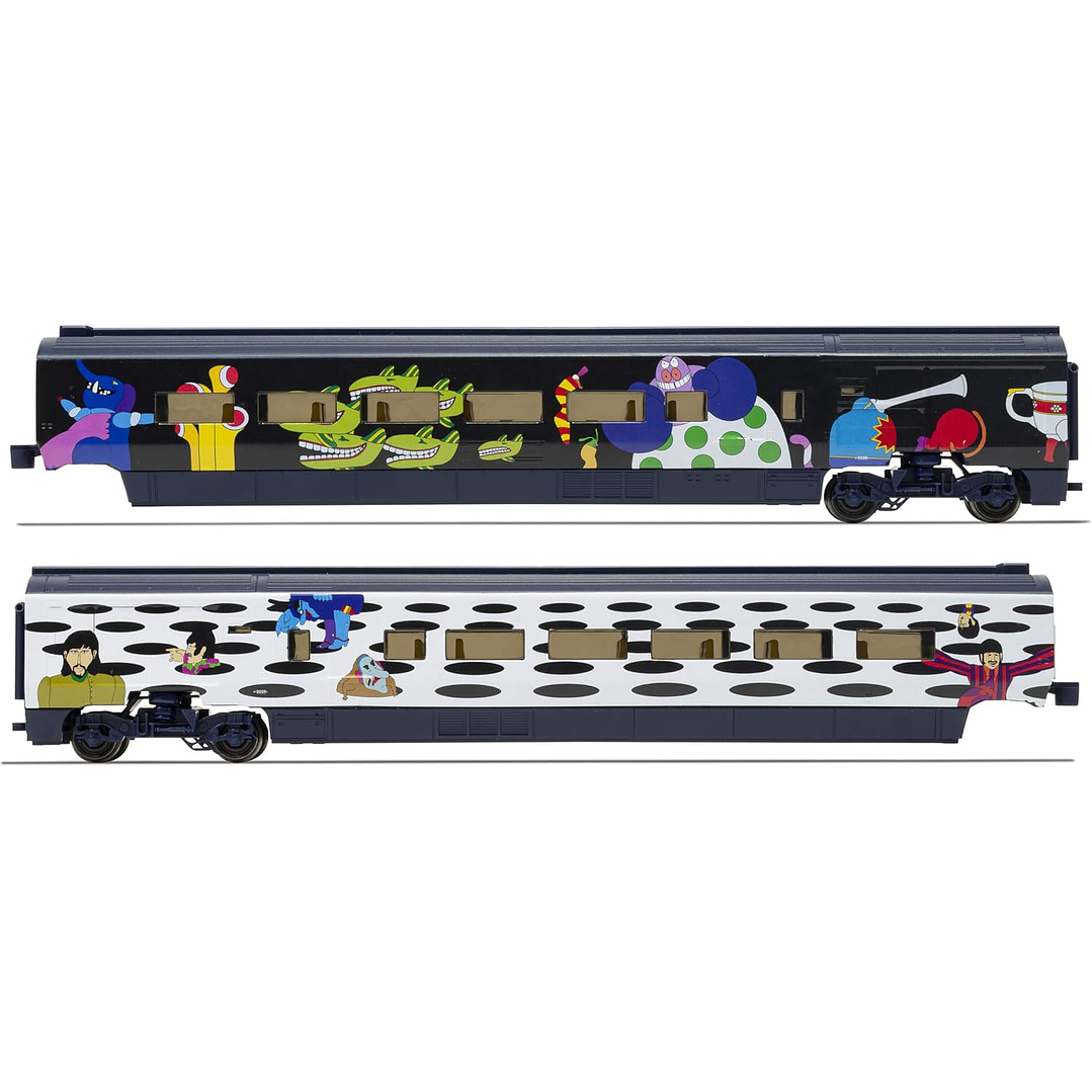 Tren Eléctrico Eurostar Yellow Submarine Train Set 8