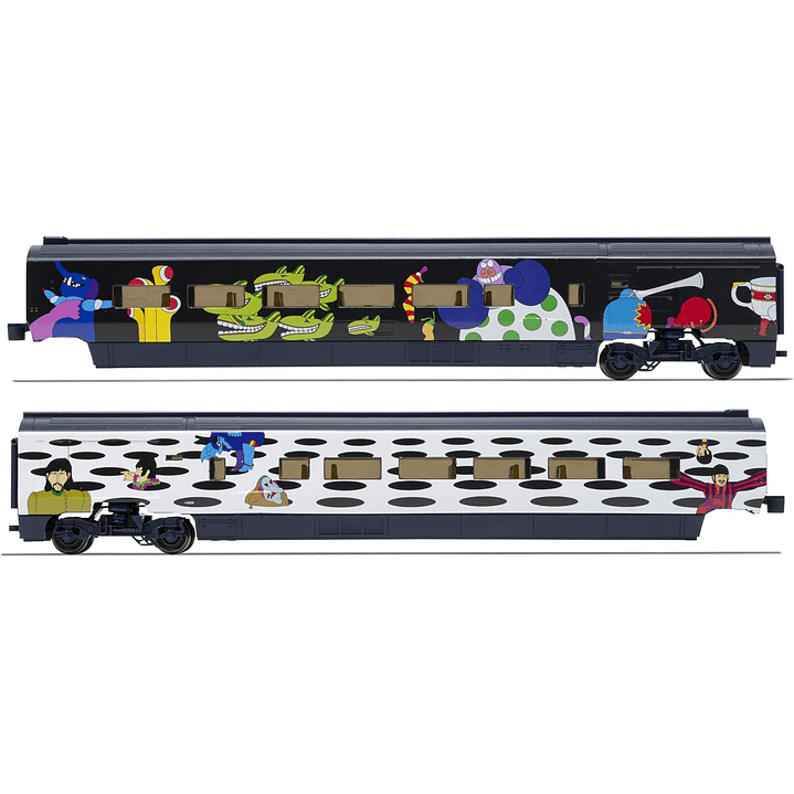 Tren Eléctrico Eurostar Yellow Submarine Train Set 8