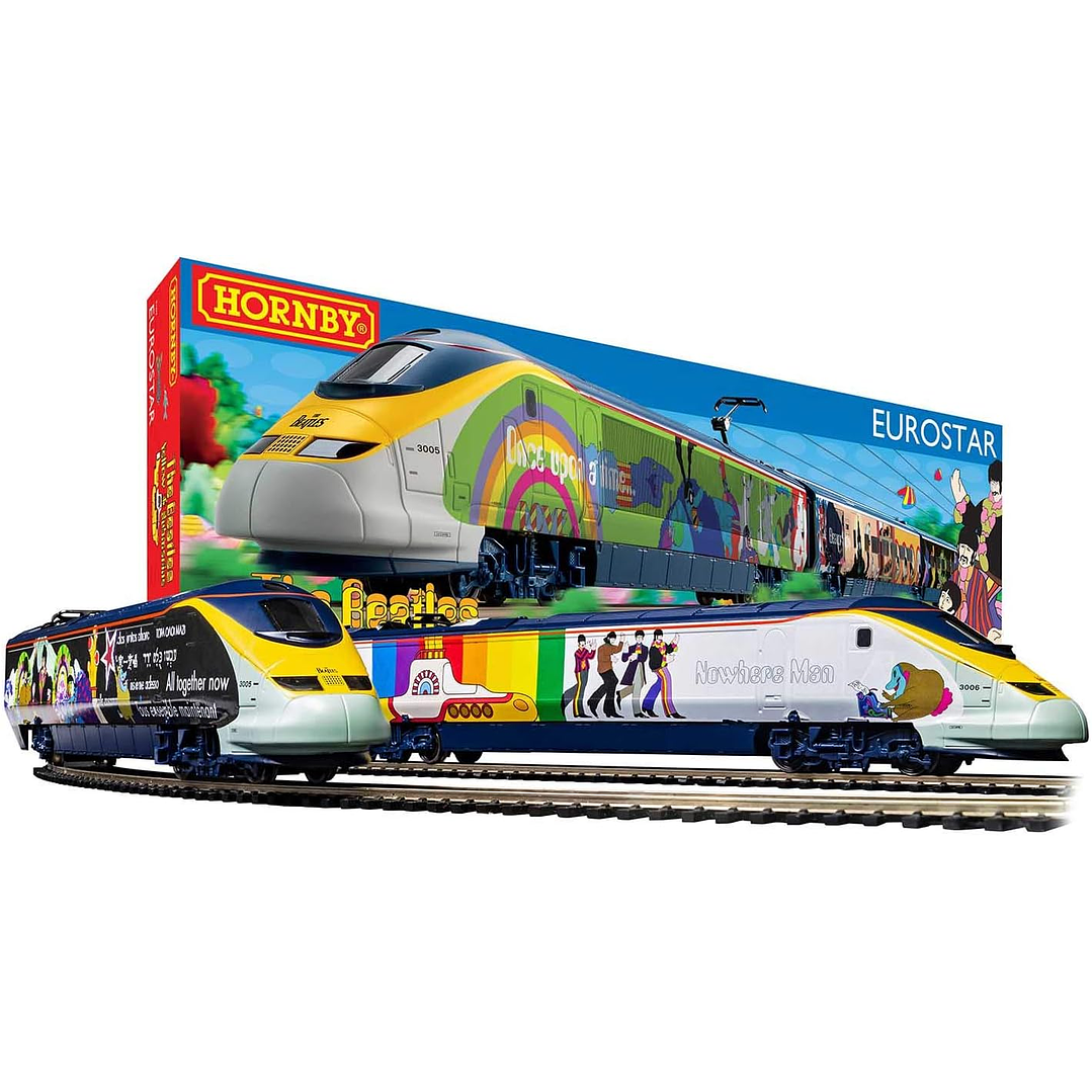 Tren Eléctrico Eurostar Yellow Submarine Train Set 1