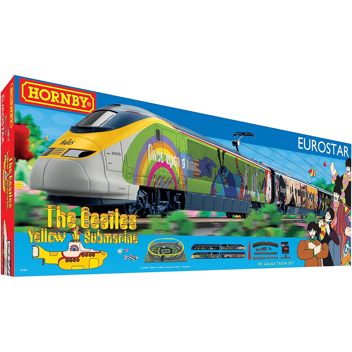 Tren Eléctrico Eurostar Yellow Submarine Train Set 5
