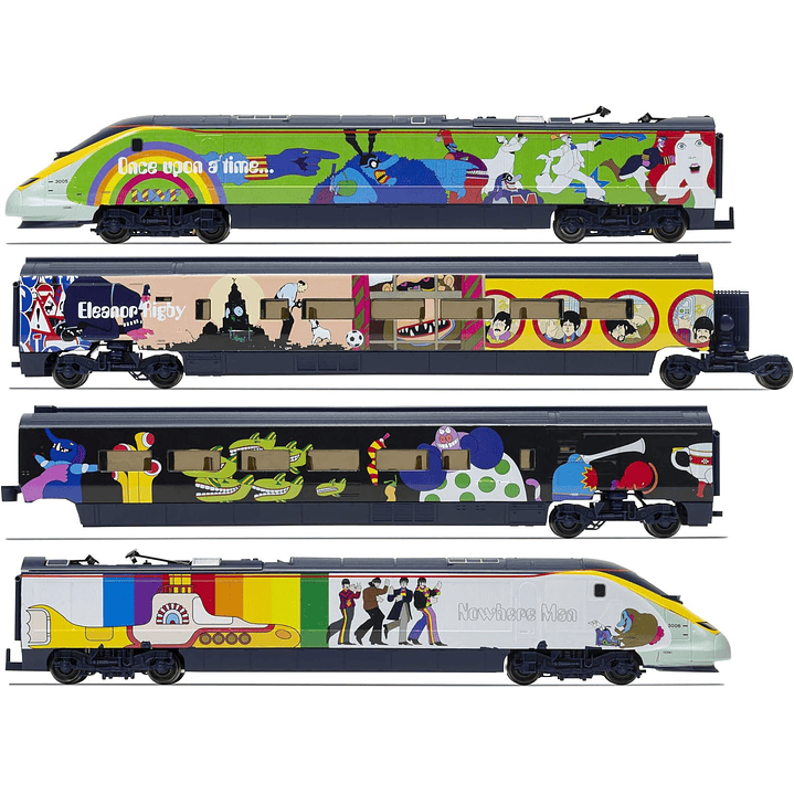 Tren Eléctrico Eurostar Yellow Submarine Train Set 7