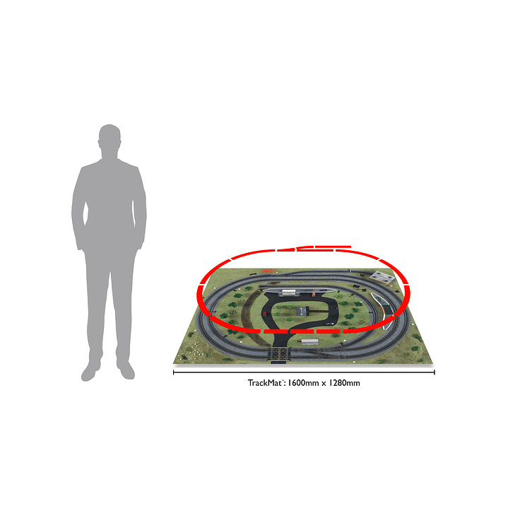 Tren Eléctrico Flying Scotsman Train Set 5