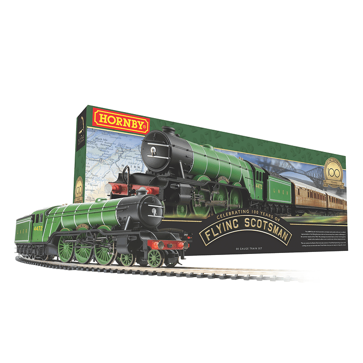 Tren Eléctrico Flying Scotsman Train Set 1