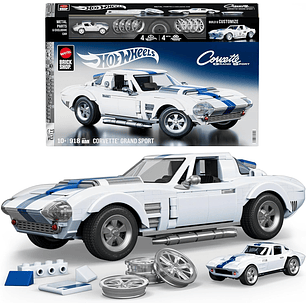 Para armar Mattel  Brick Shop Corvette Hot Wheels