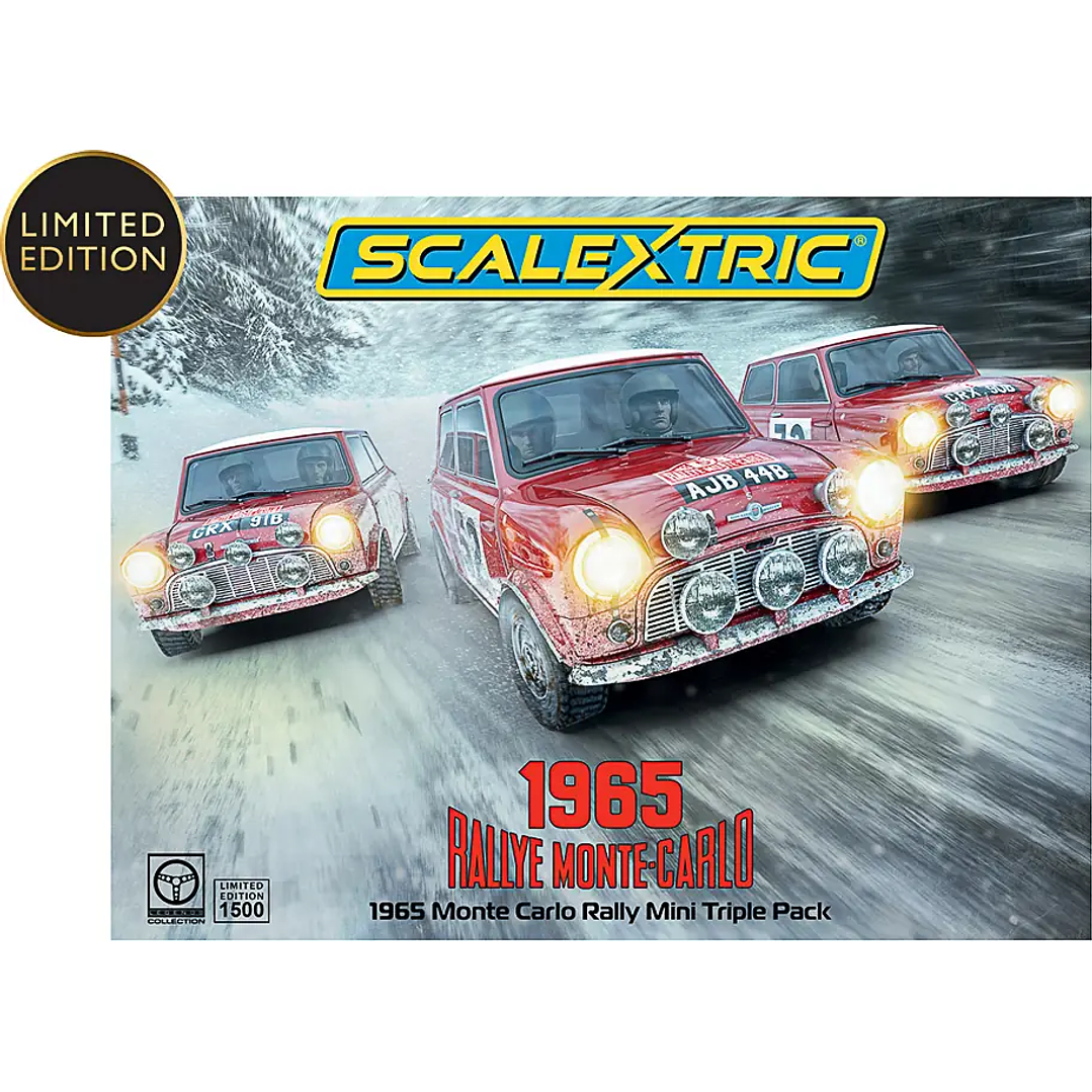  C4488A 1965 Monte Carlo Rally Mini - Triple Ca﻿r Pack 1