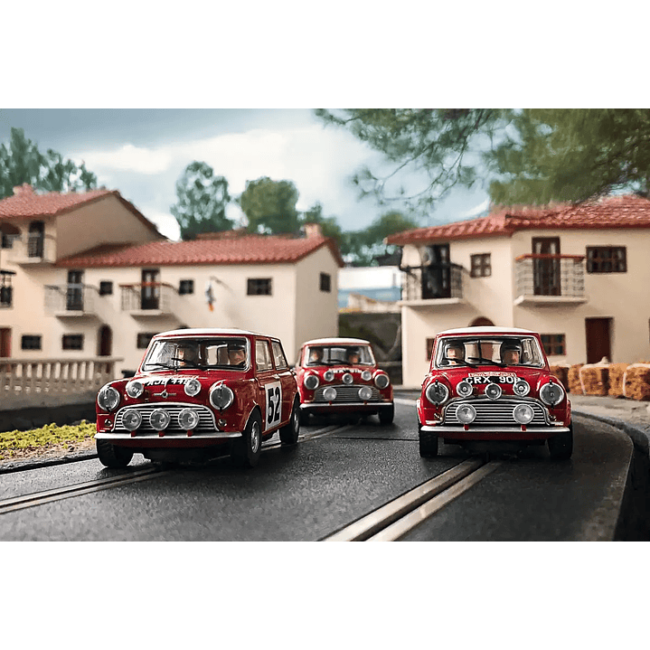  C4488A 1965 Monte Carlo Rally Mini - Triple Ca﻿r Pack 4