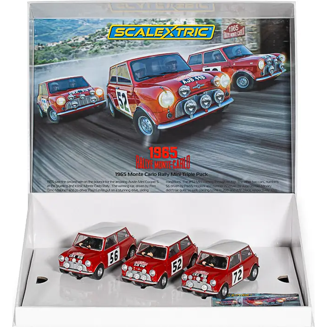  C4488A 1965 Monte Carlo Rally Mini - Triple Ca﻿r Pack 5