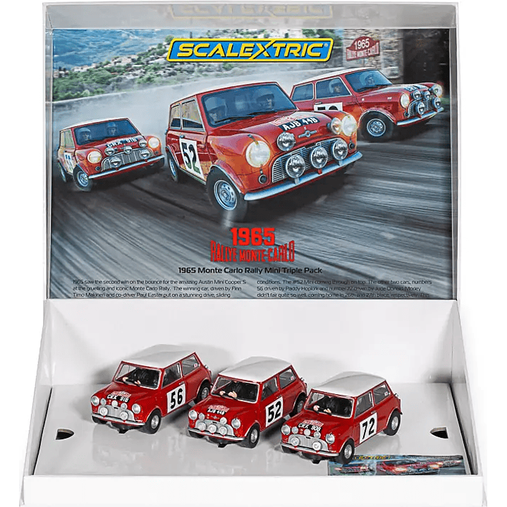  C4488A 1965 Monte Carlo Rally Mini - Triple Ca﻿r Pack 5
