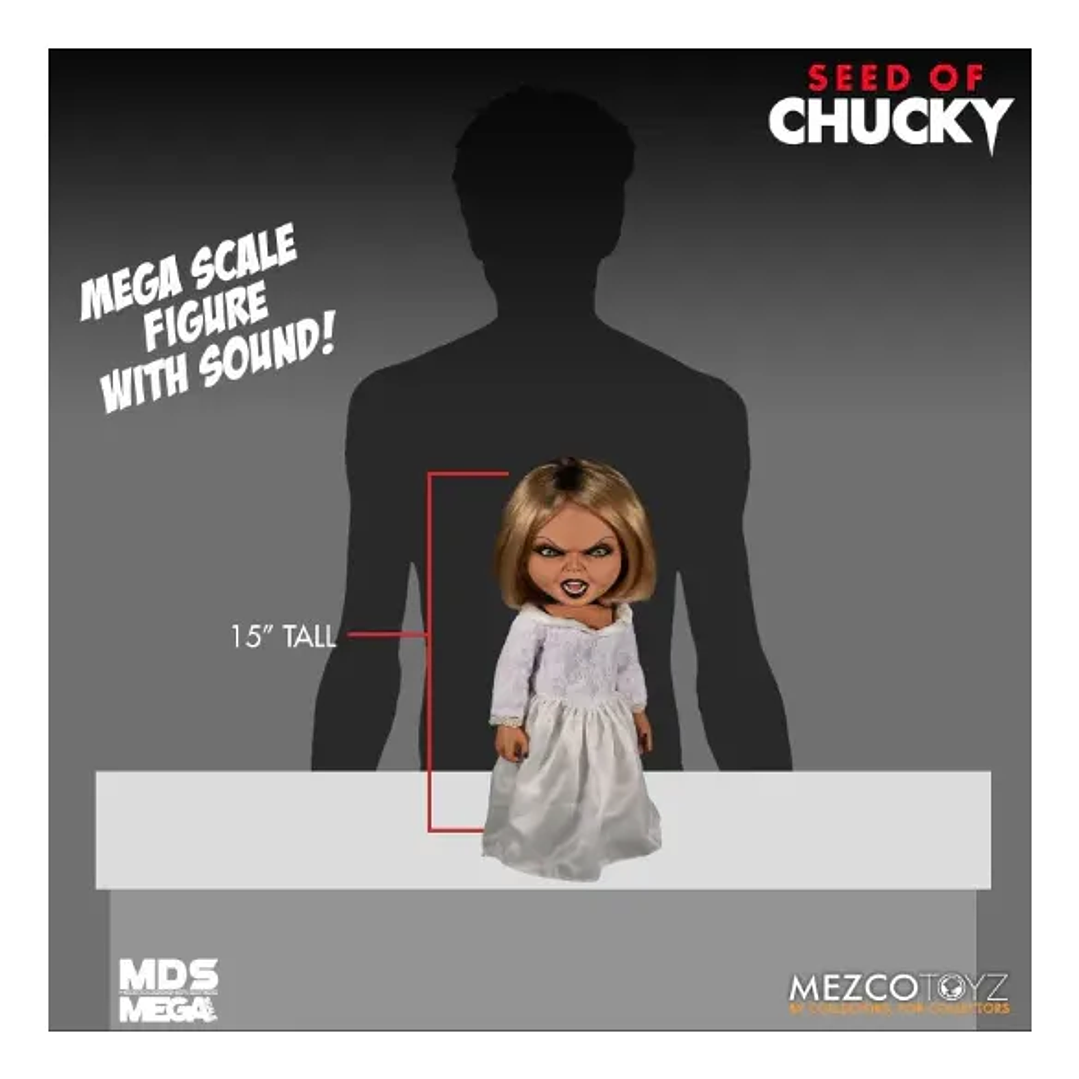  Figura De Tiffany Con Sonido - Seed Of Chucky Mds Mezco 3