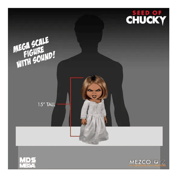  Figura De Tiffany Con Sonido - Seed Of Chucky Mds Mezco 3