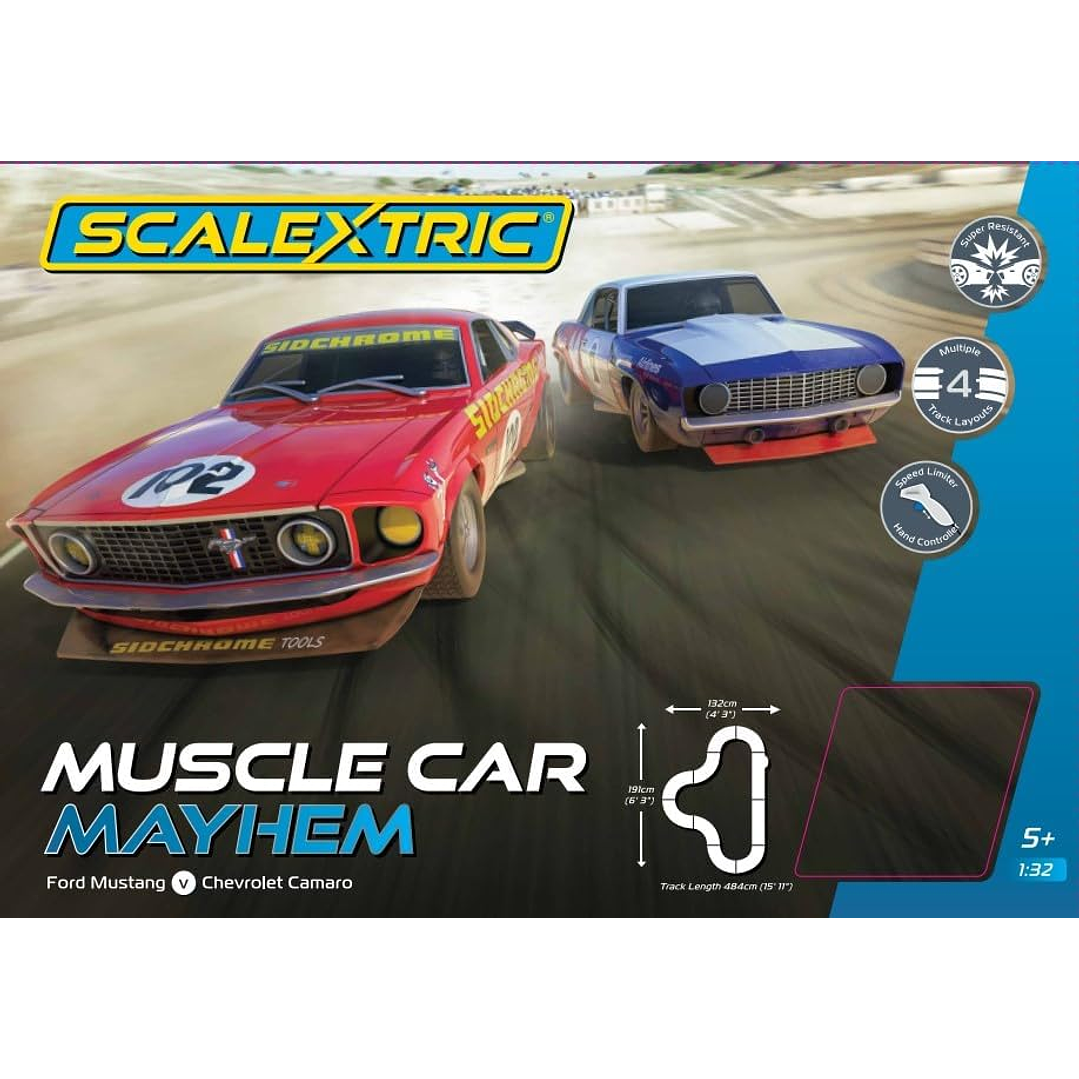  Pista Muscle Car Mayhem Usa 1/32 2