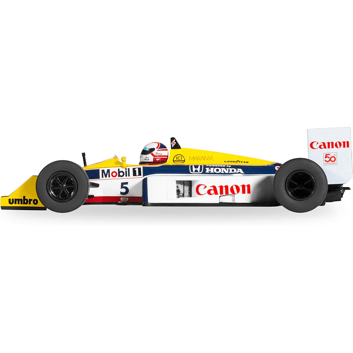  Scalextric C4508 Williams FW11B - Gran Premio de Gran Bretaña de 1987 - Coche tragamonedas Nigel Mansell 2