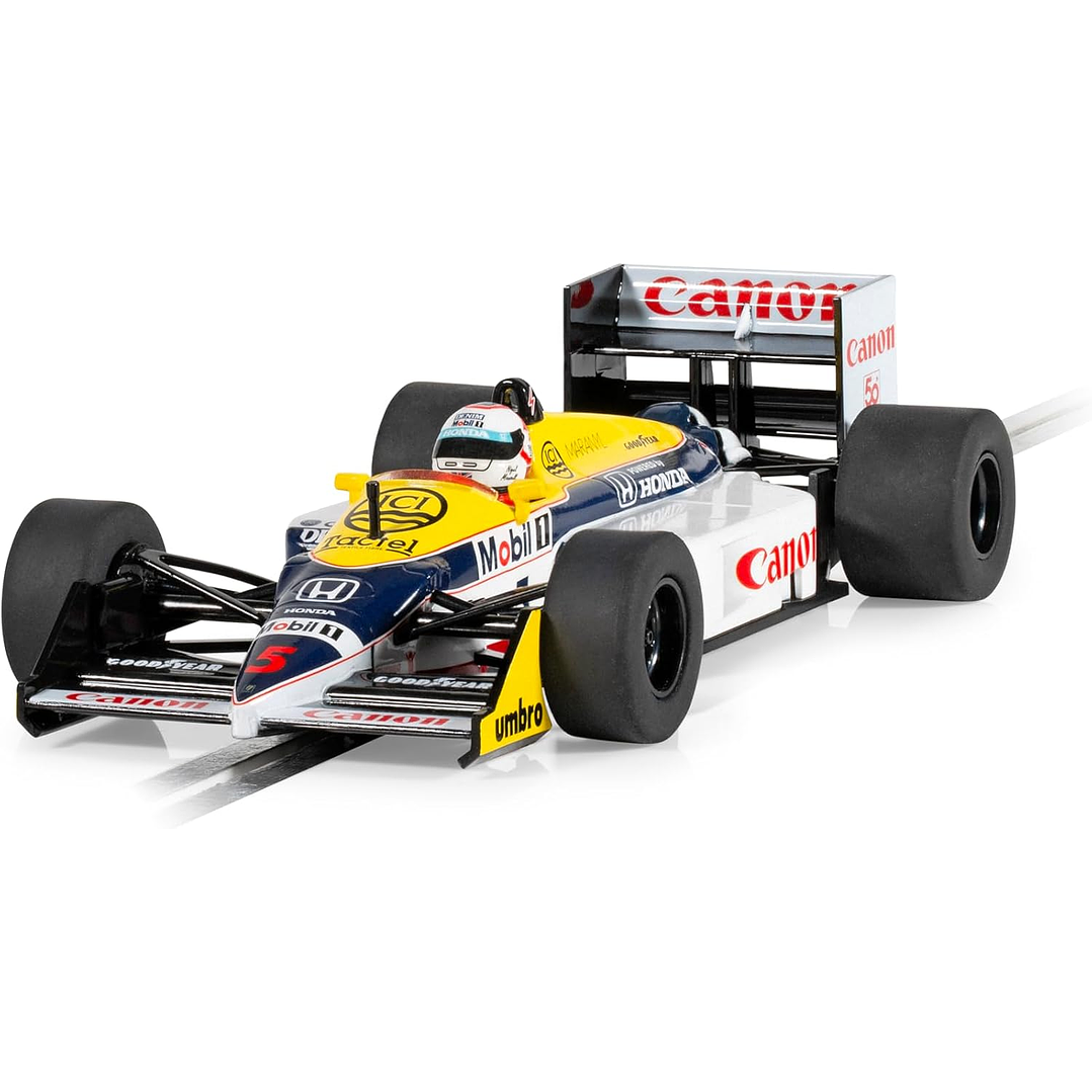  Scalextric C4508 Williams FW11B - Gran Premio de Gran Bretaña de 1987 - Coche tragamonedas Nigel Mansell 1