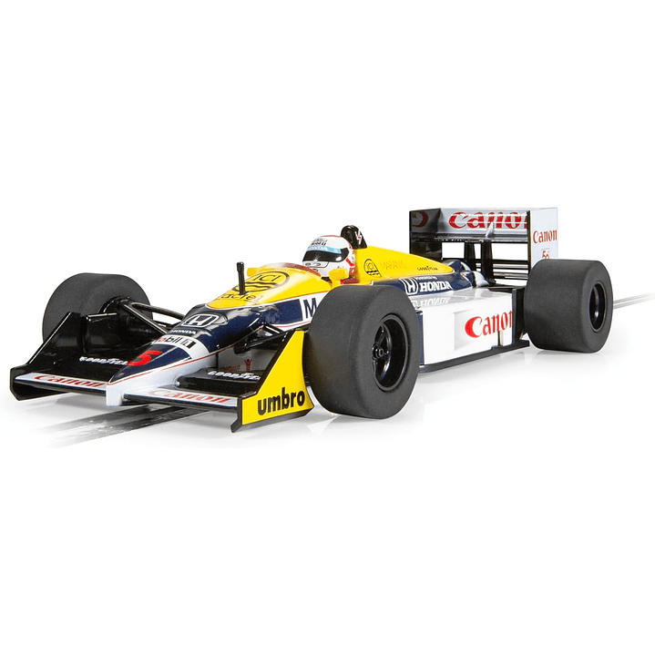  Scalextric C4508 Williams FW11B - Gran Premio de Gran Bretaña de 1987 - Coche tragamonedas Nigel Mansell 3