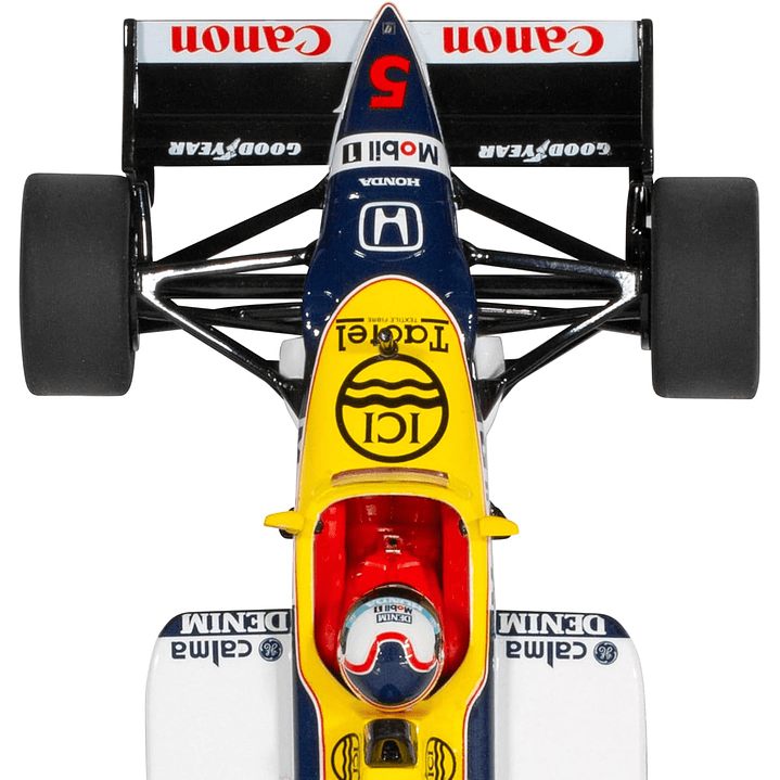  Scalextric C4508 Williams FW11B - Gran Premio de Gran Bretaña de 1987 - Coche tragamonedas Nigel Mansell 5