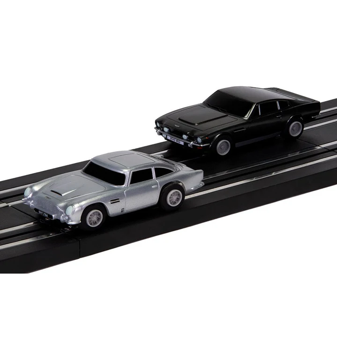  G1171M Micro Scalextric James Bond 007 Race Set - DB5 vs V8 3