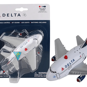 Avión Colección  Delta Pullback W/Light & Sound1/500