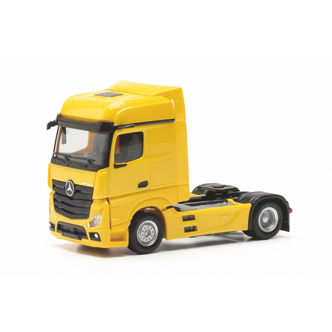Carro Colección  Mb Actros Bs 18 Zm Amarillo 1/87 1