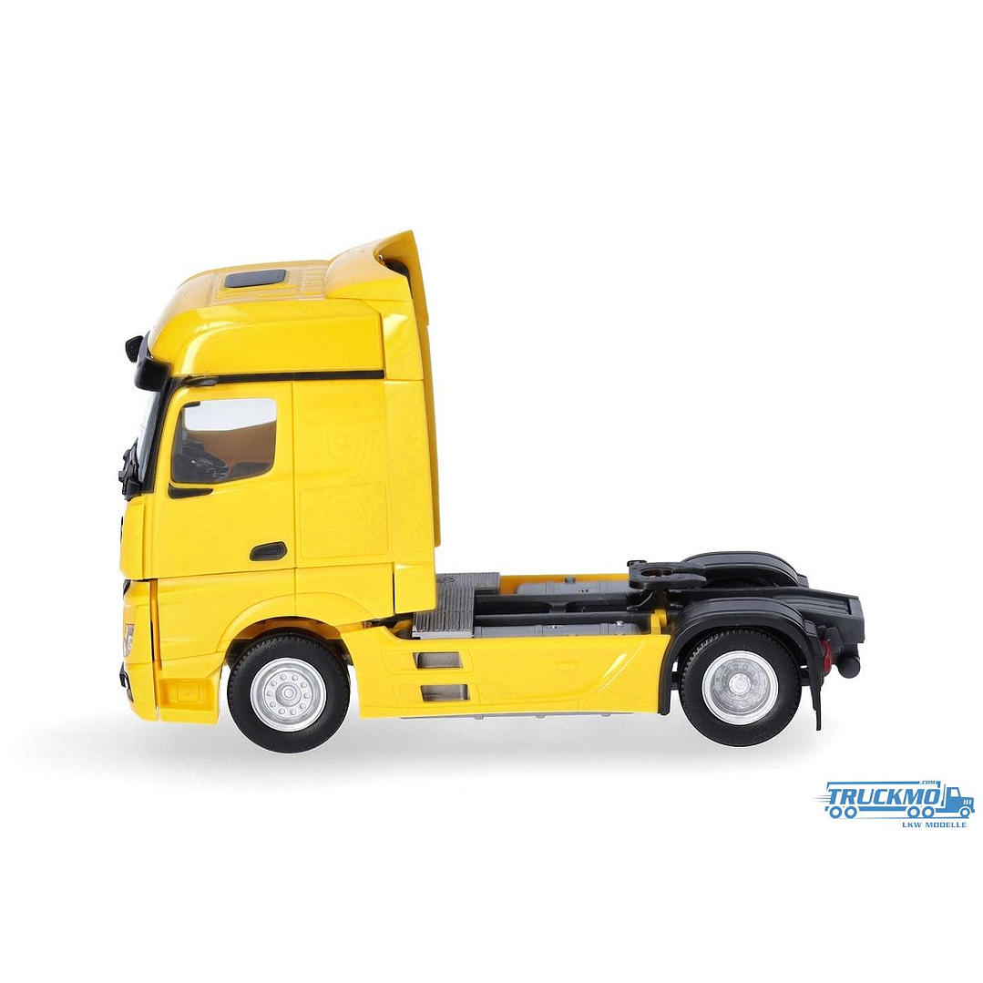 Carro Colección  Mb Actros Bs 18 Zm Amarillo 1/87 2