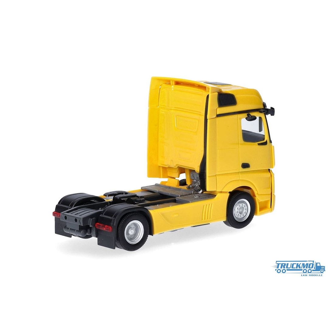 Carro Colección  Mb Actros Bs 18 Zm Amarillo 1/87 3