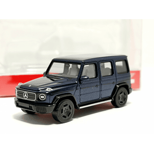Carro Colección  Mb G580 Eq Azul Met 1/87