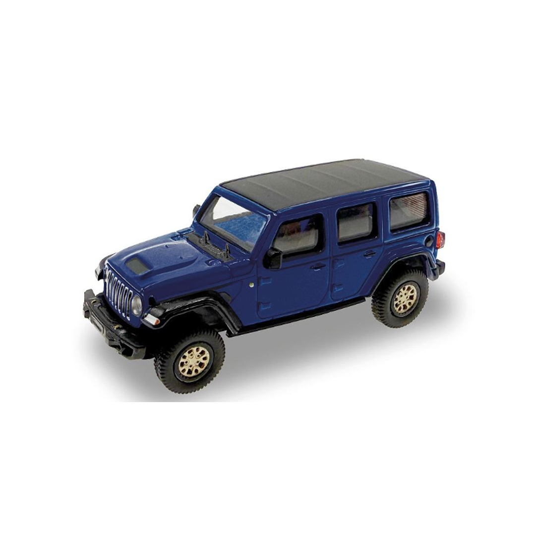 Carro Colección  Jeep Wrangler Azul 1/87 1