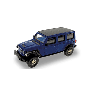 Carro Colección  Jeep Wrangler Azul 1/87