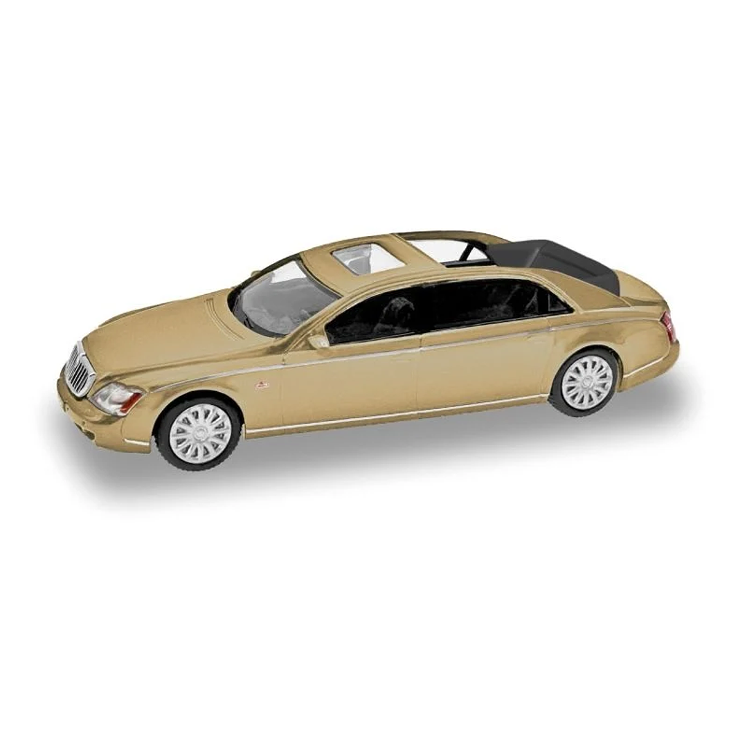 Carro Colección  Maybach 62S Dorado 1/87 1