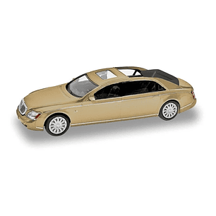 Carro Colección  Maybach 62S Dorado 1/87